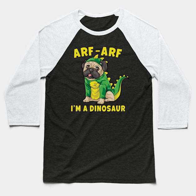 I'm A Dinosaur Baseball T-Shirt by Eyes4